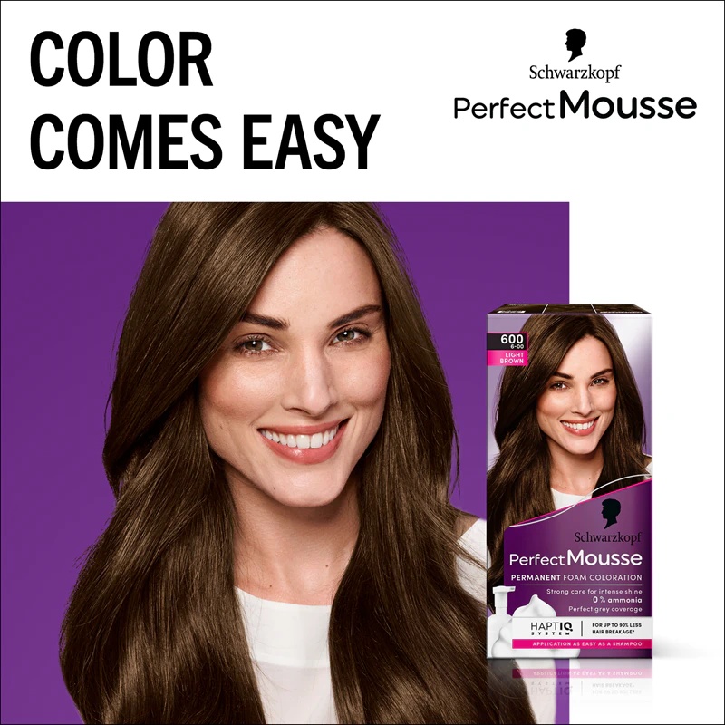 Schwarzkopf Perfect Mousse ilgalaikiai plaukų dažai