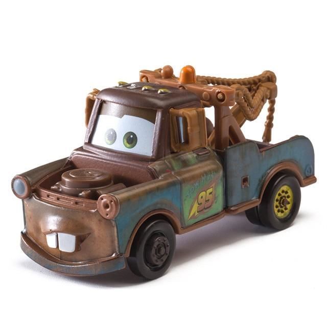 Pixar Cars 3 colored car material for children, toys including Flash McQueen, Jackson Storm, The King Mater, mod
