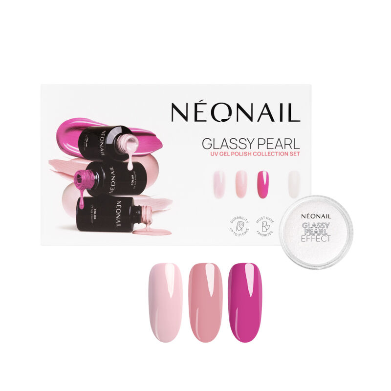 Kolekcija steklenih biserov Neonail