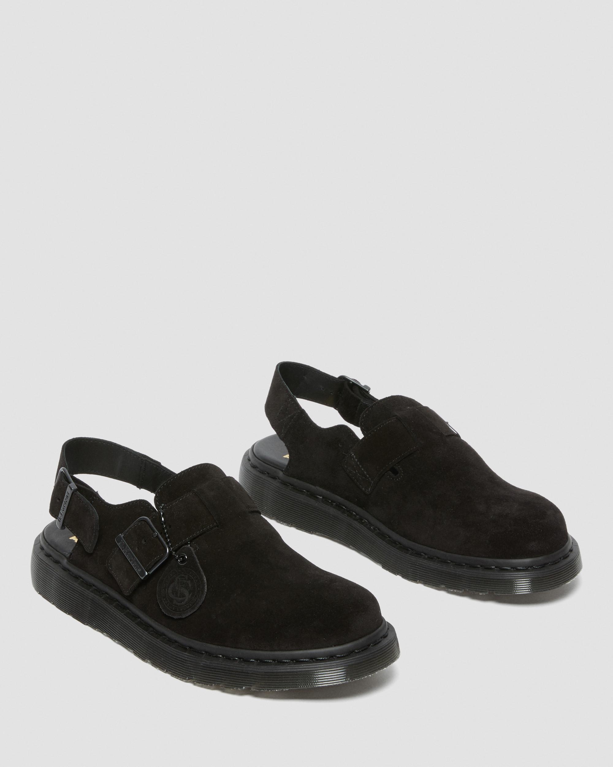 Jorge Made in England Suede Slingback Mules