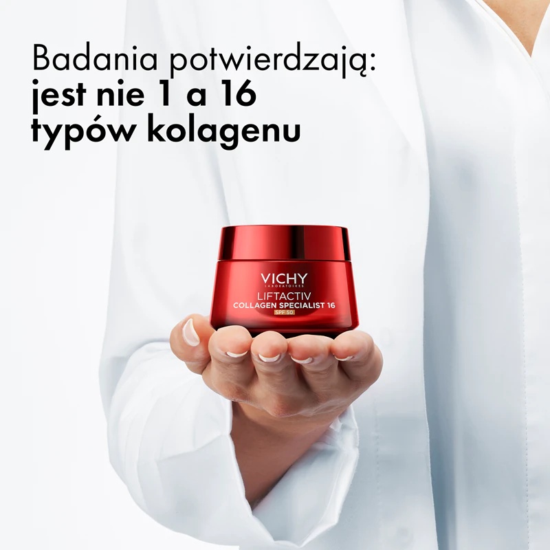 Vichy Liftactiv Collagen Specialist 16 SPF 50 dnevna krema proti staranju SPF 50
