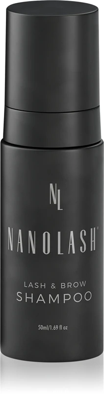 Shampoo de limpeza Nanolash para sobrancelhas e cílios