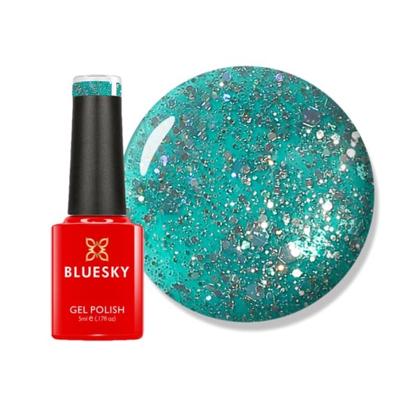 Bluesky Gel Polish Mini - Blågrønn