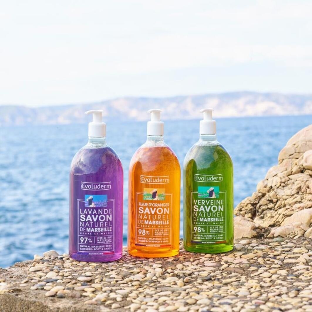 Evoluderm Savon Naturel de Marseille Fleur d'Oranger