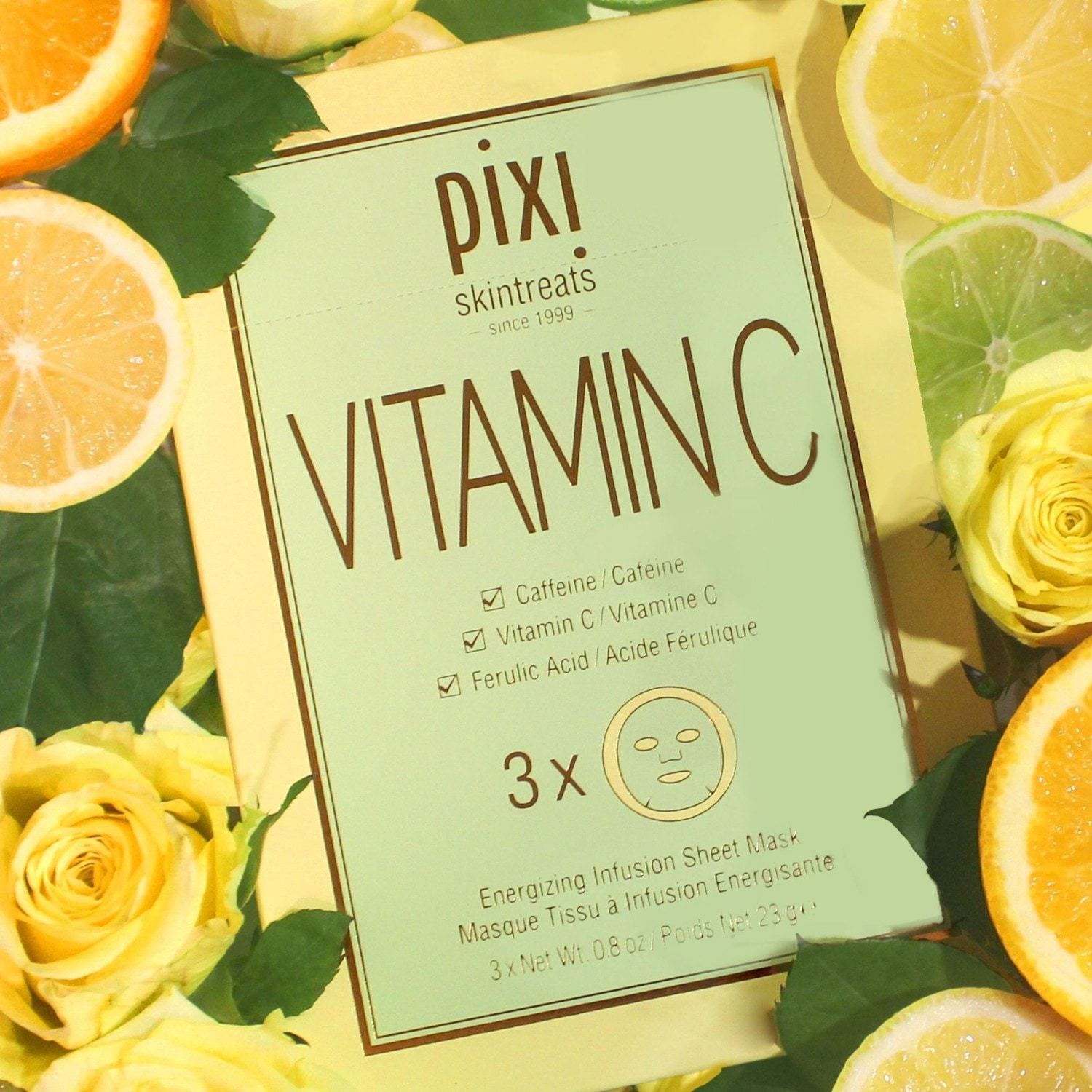 Pixi Tuchmaske Vitaminas C Tuchmaske - 23 g