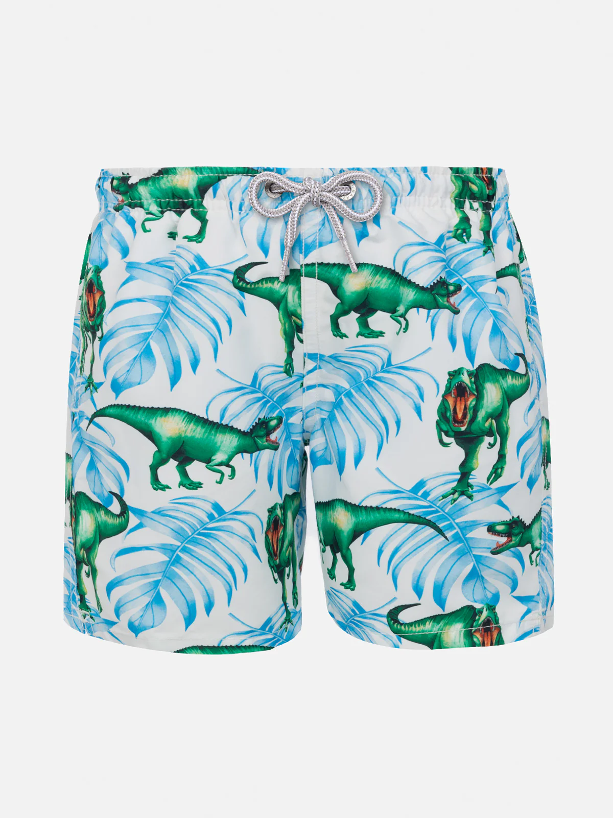 Zwempak voor jongens met T-Rex-print