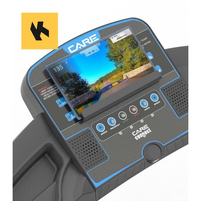 Tapis de course connecté - 14km/h - CARE - KINOMAP