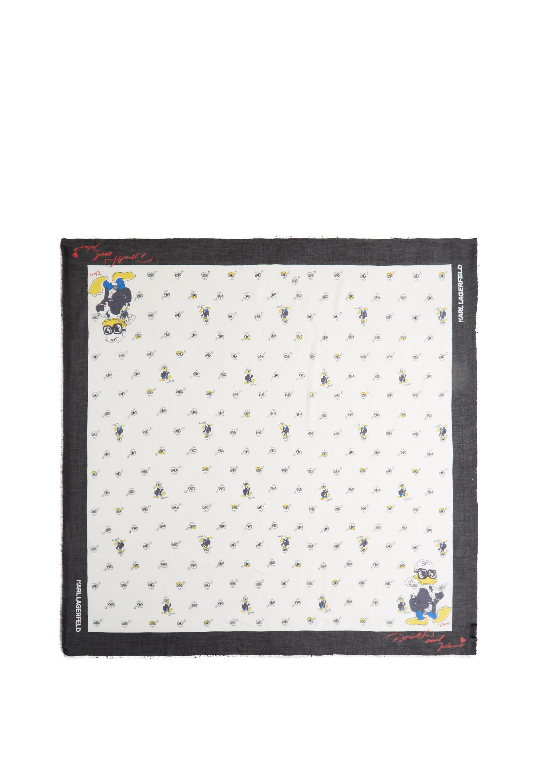 KARL LAGERFELD DISNEY SCARF - Foulard - white