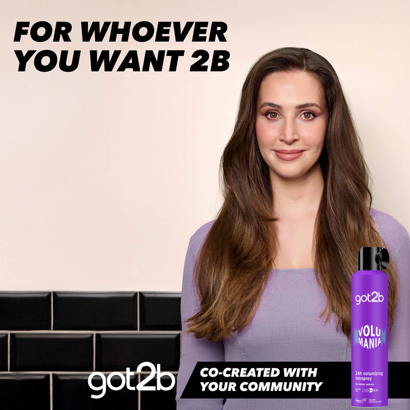 got2b Volumania spray fixador de alta fixação para volume duradouro