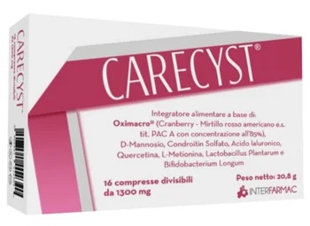INTERFARMAC Carecyst 16 comprimidos