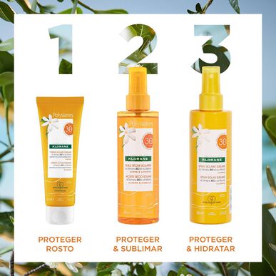 Klorane Sublimoiva aurinkovoide kasvoille SPF30 50 ml 50 ml