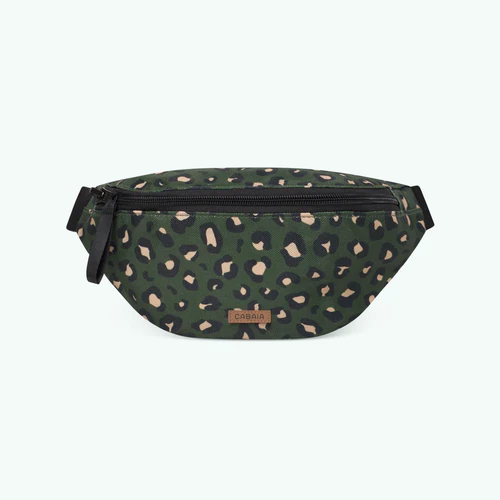 Cabaia Kleine braune Gaya-Bauchtasche