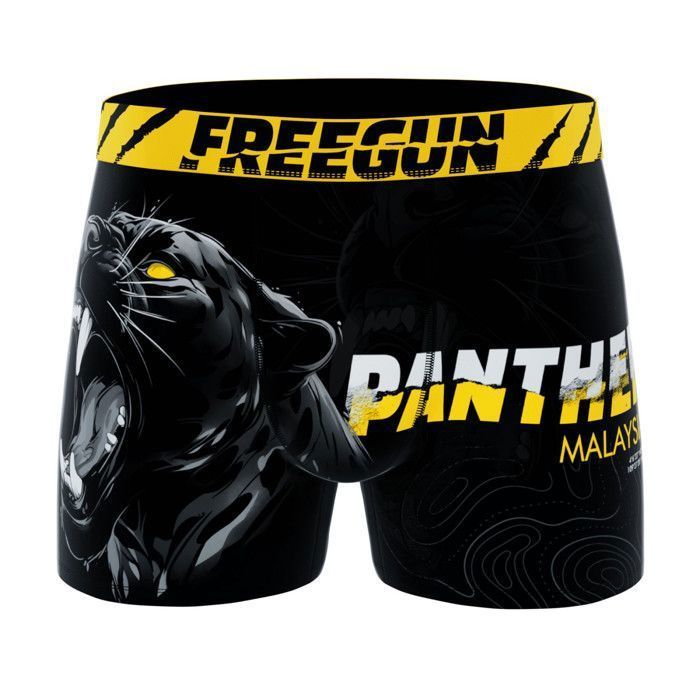 Calzoncillos bóxer Freegun para hombre - Naranja (Paquete de 4)