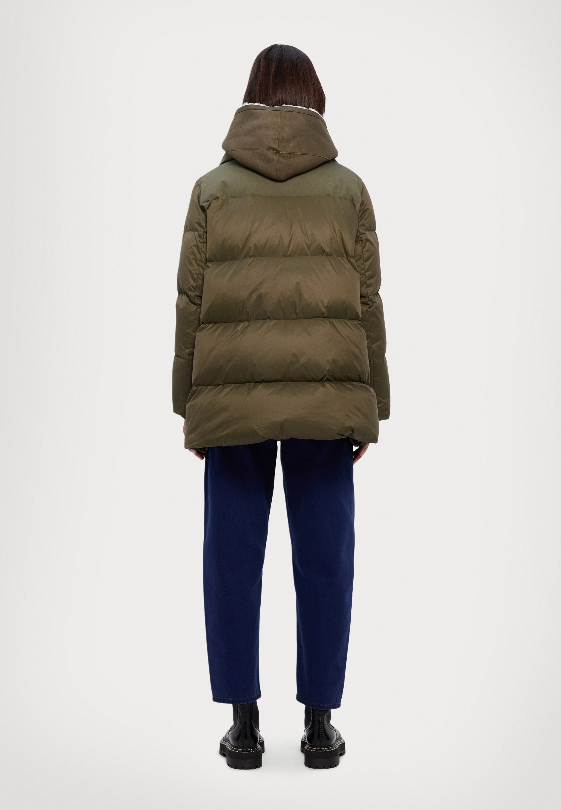 Yves Salomon MANTEAU  - Down jacket - hunter green
