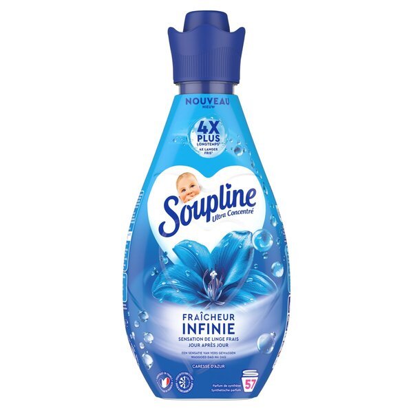 Soupline Infinite Freshness Azur Caress omekšivač za rublje 800ml, 57 pranja