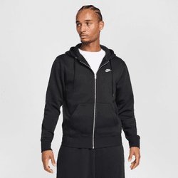 Nike Sportswear CLUB HOODIE - Mikina s kapucí - black/white