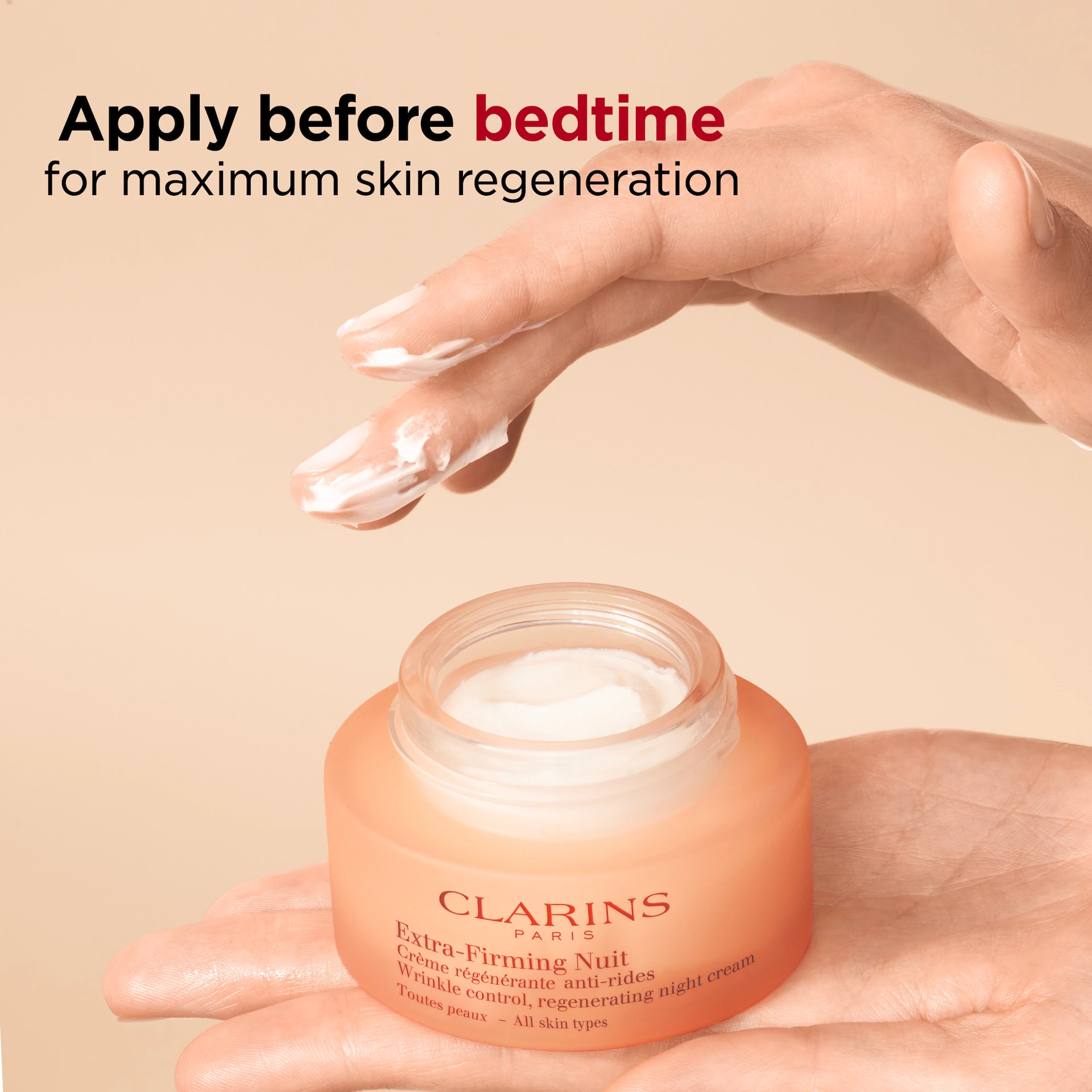 Clarins Extra Feszesítő Éjszakai Krém Nuit Minden Bőrtípusra 50 ml