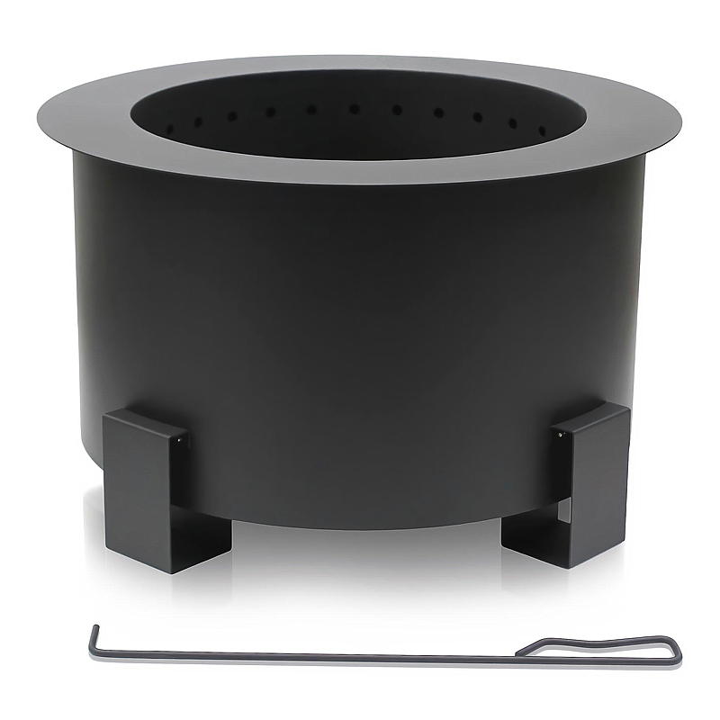 Sartén Home Fire de 50 cm de diámetro, negra, sin humo.