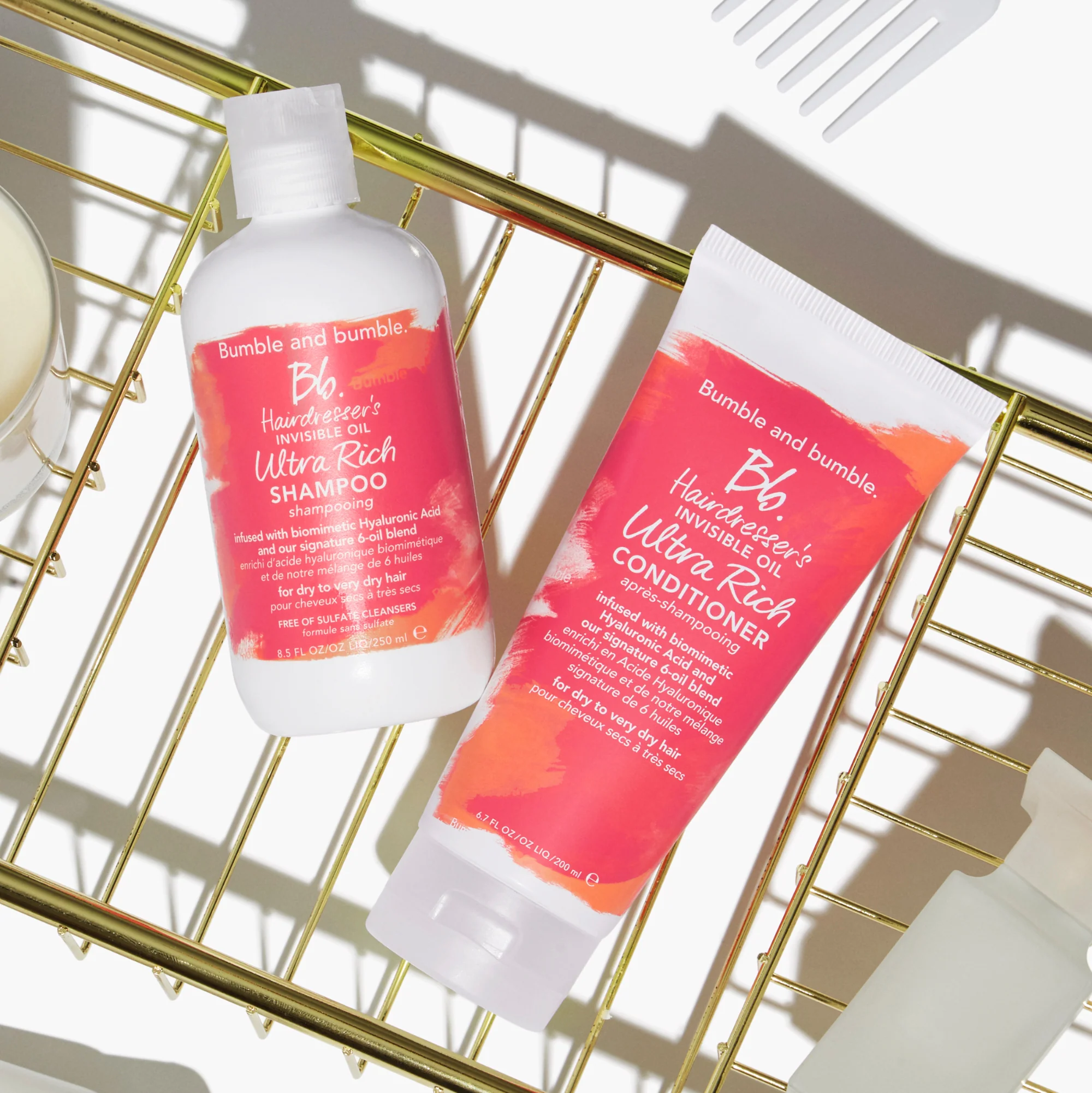 Hairdresser's Invisible Oil Ultra Rich Conditioner - Balsamo Idratante Capelli, Balsamo Disciplinante/Anticrespo Capelli