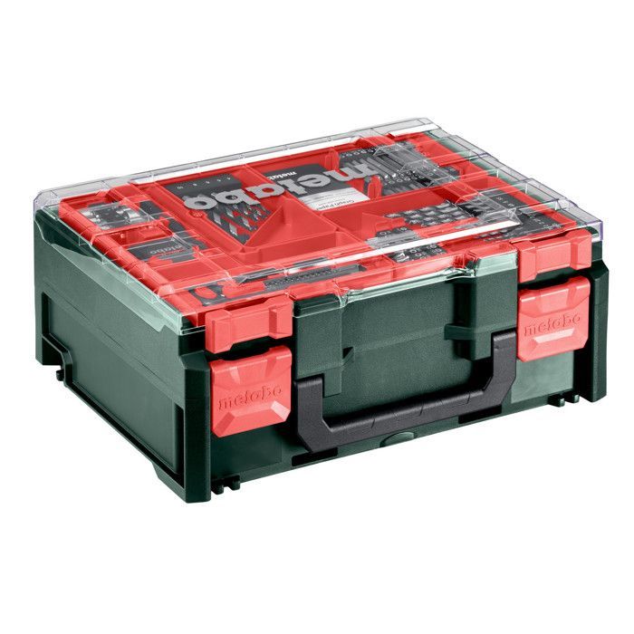 Trapano/avvitatore a batteria 18V BS18 - METABO - con 2 batterie da 18V 2.0 Ah - Caricabatterie e valigetta accessori - 602207710