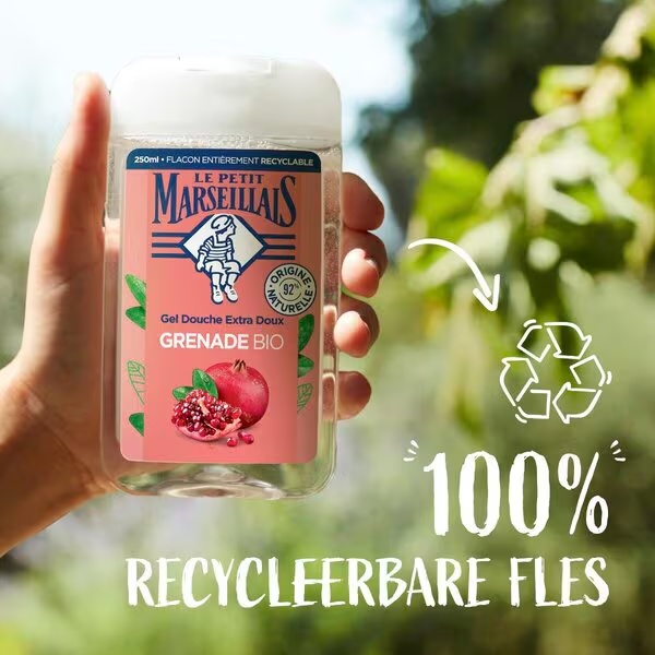 Sprchový gél Le Petit Marseillas s organickým granátovým jablkom<br>250ml