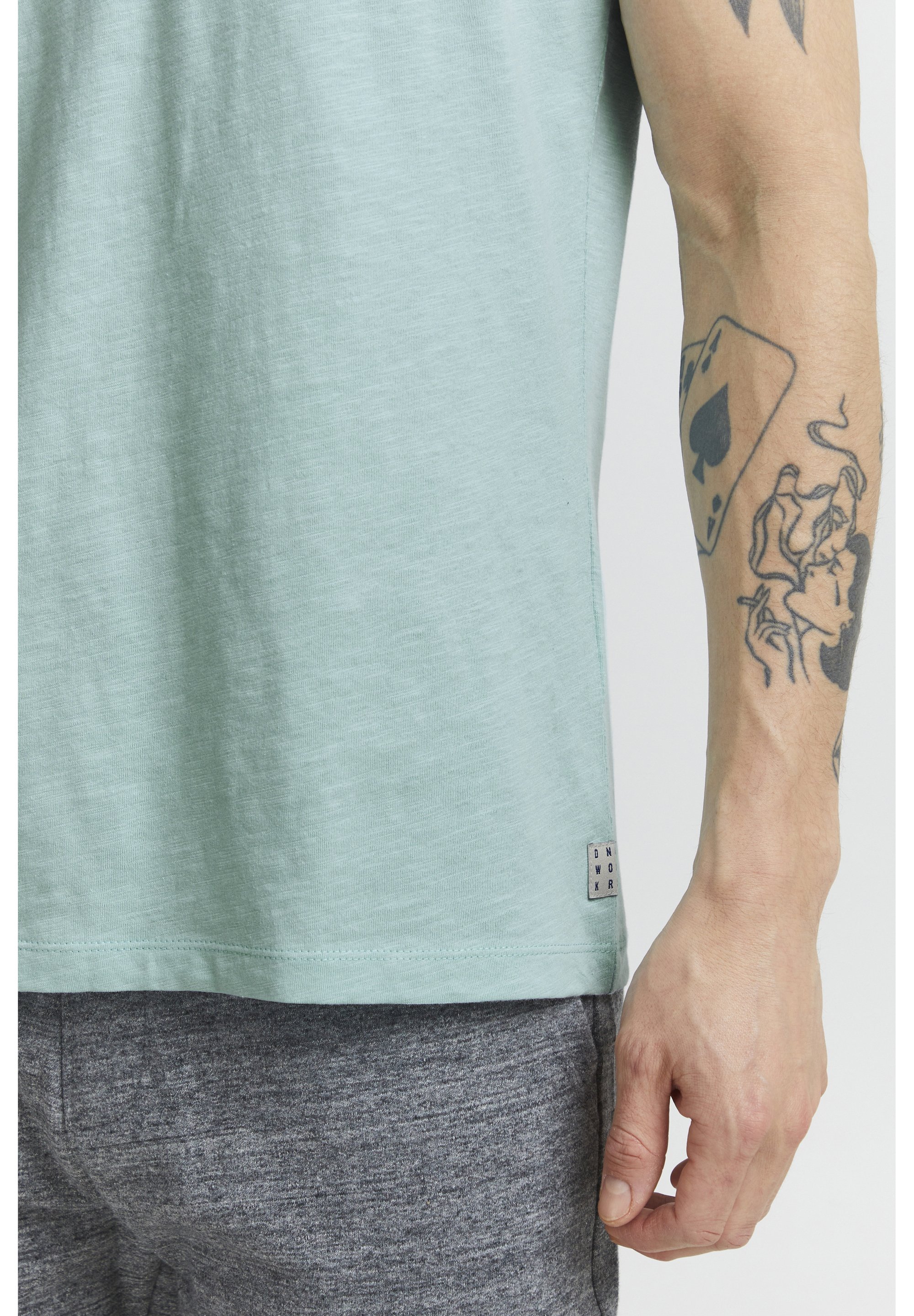 Blend BHTROP - T-shirt met print - kanaalblauw