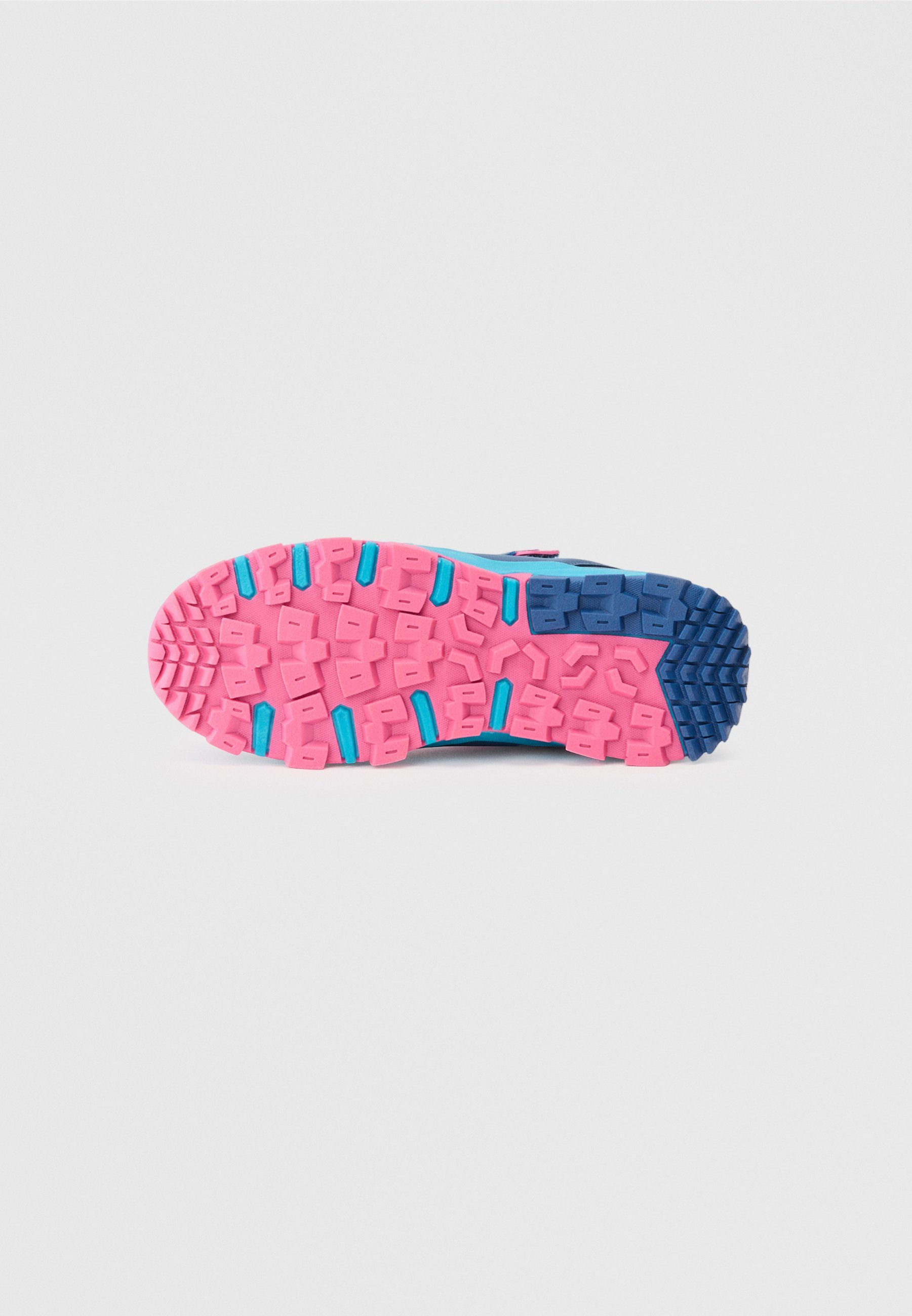 TROLLKIDS TRONFJELL HIKER MID UNISEX - Turistické boty - black/light magenta