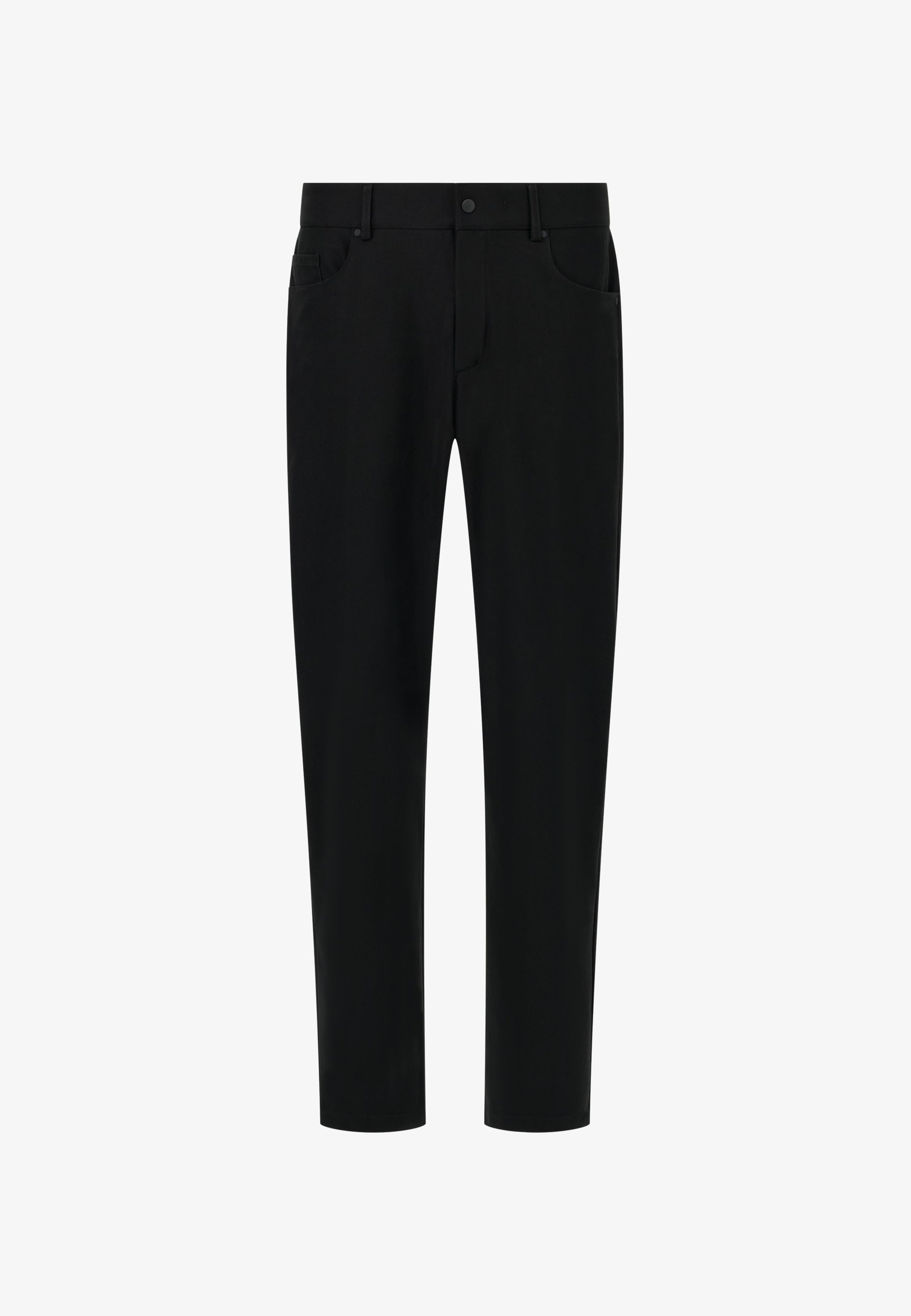 Boggi Milano B TECH IN TECHNICAL - Traperice suženog kroja - crne