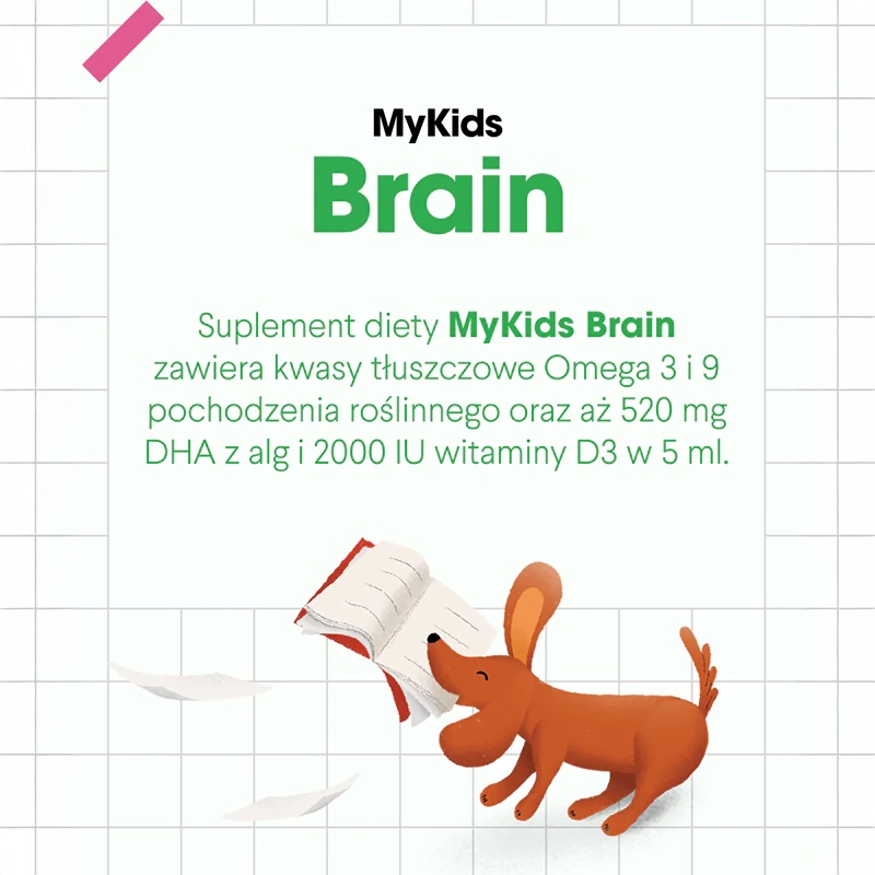 Health Labs Care MyKids Brain uztura bagātinātājs iekšķīgi lietojams šķīdums pareizai sirds un smadzeņu darbībai