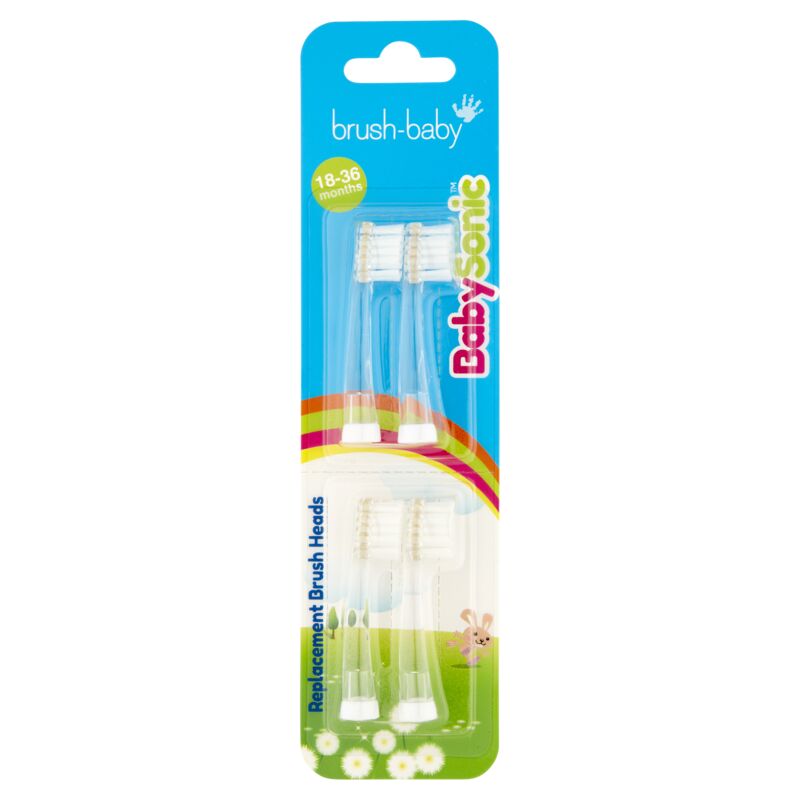 Brush-Baby BabySonic vervangende opzetborstels
