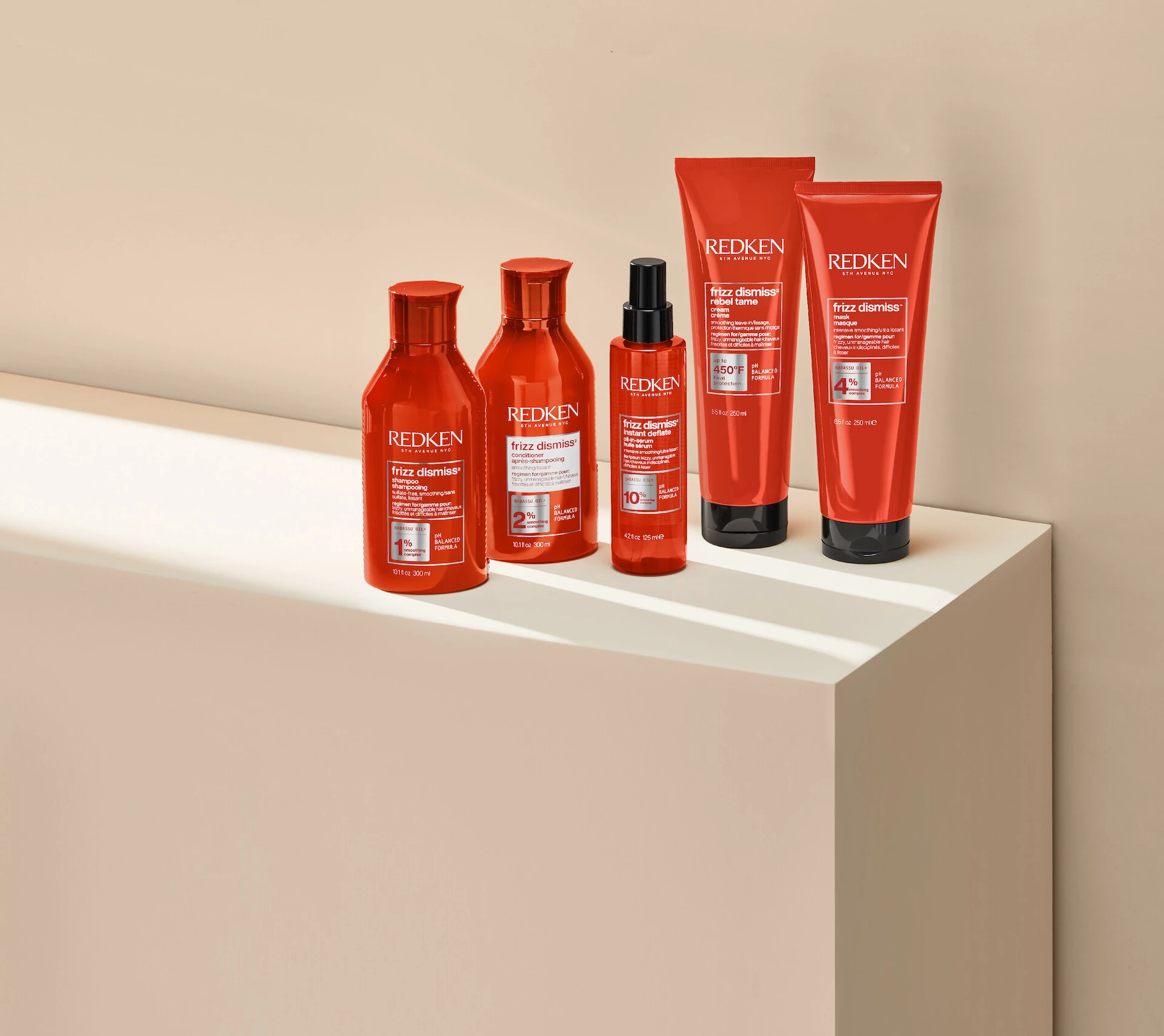 Frizz Dismiss Rebel Tame krema za zaštitu od topline koja se ne ispire 250 ml - Redken