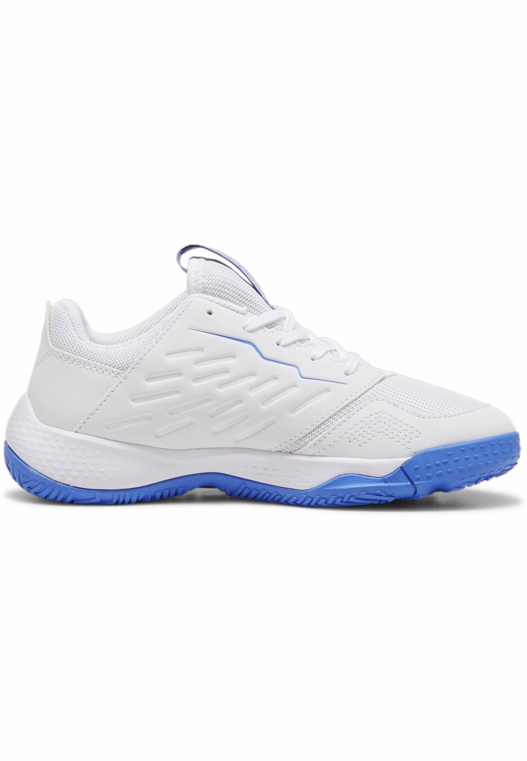 Puma ACCELERATE - Handbalschoenen - wit bluemazing