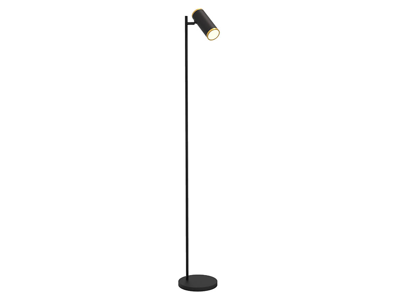 Lampa podłogowa Toulouse LED metalowa czarna