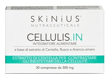 SKINIUS Cellulis in 30 glutenvrije tabletten