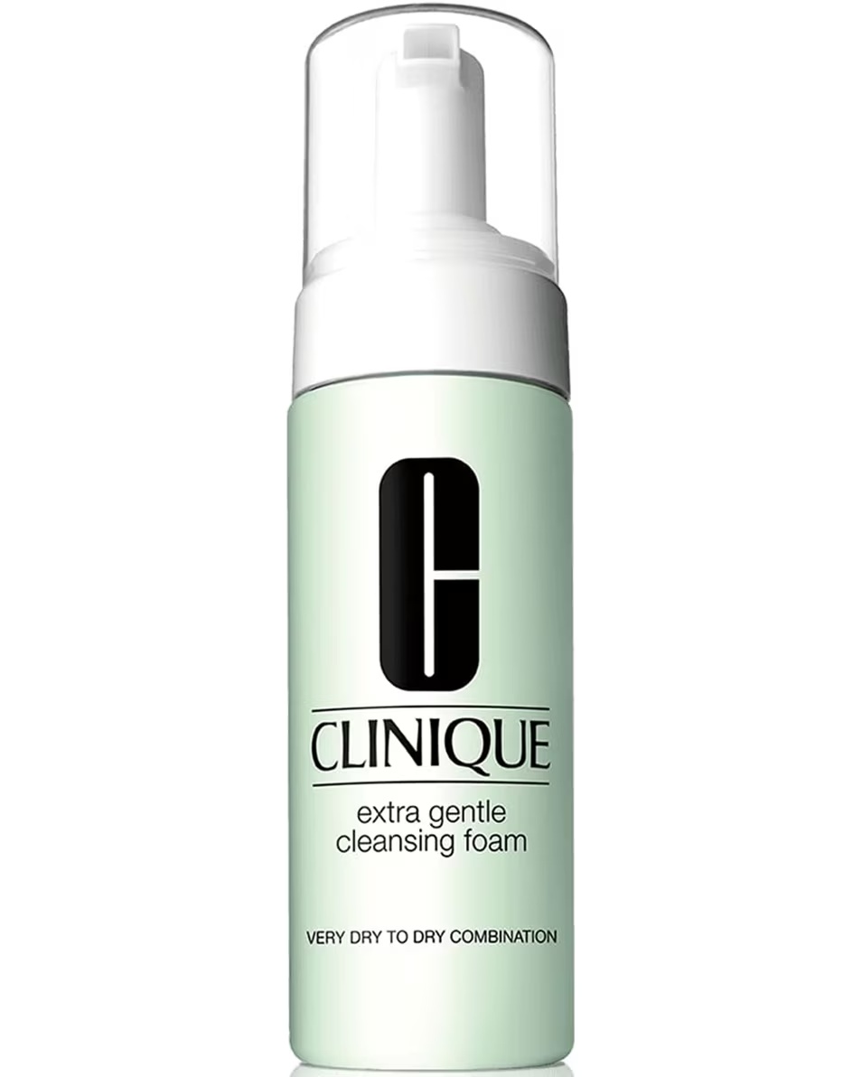 CLINIQUE EXTRA GENTLE CLEANSER FOAM FACIAL FOAM DECURĂȚARE - BLÂND - TEN SENSIBIL/FOARTE USCAT ȘI MIXT