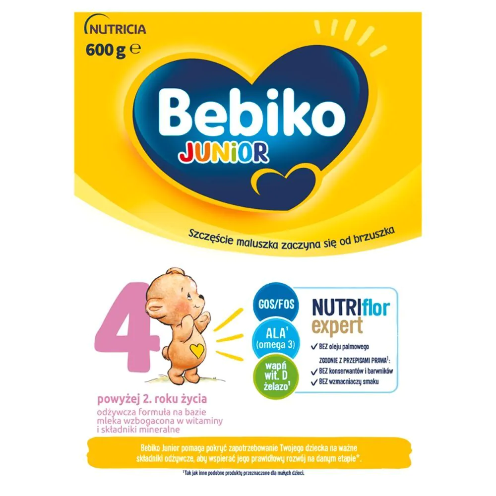 Bebiko Junior 4 mleko modyfikowane