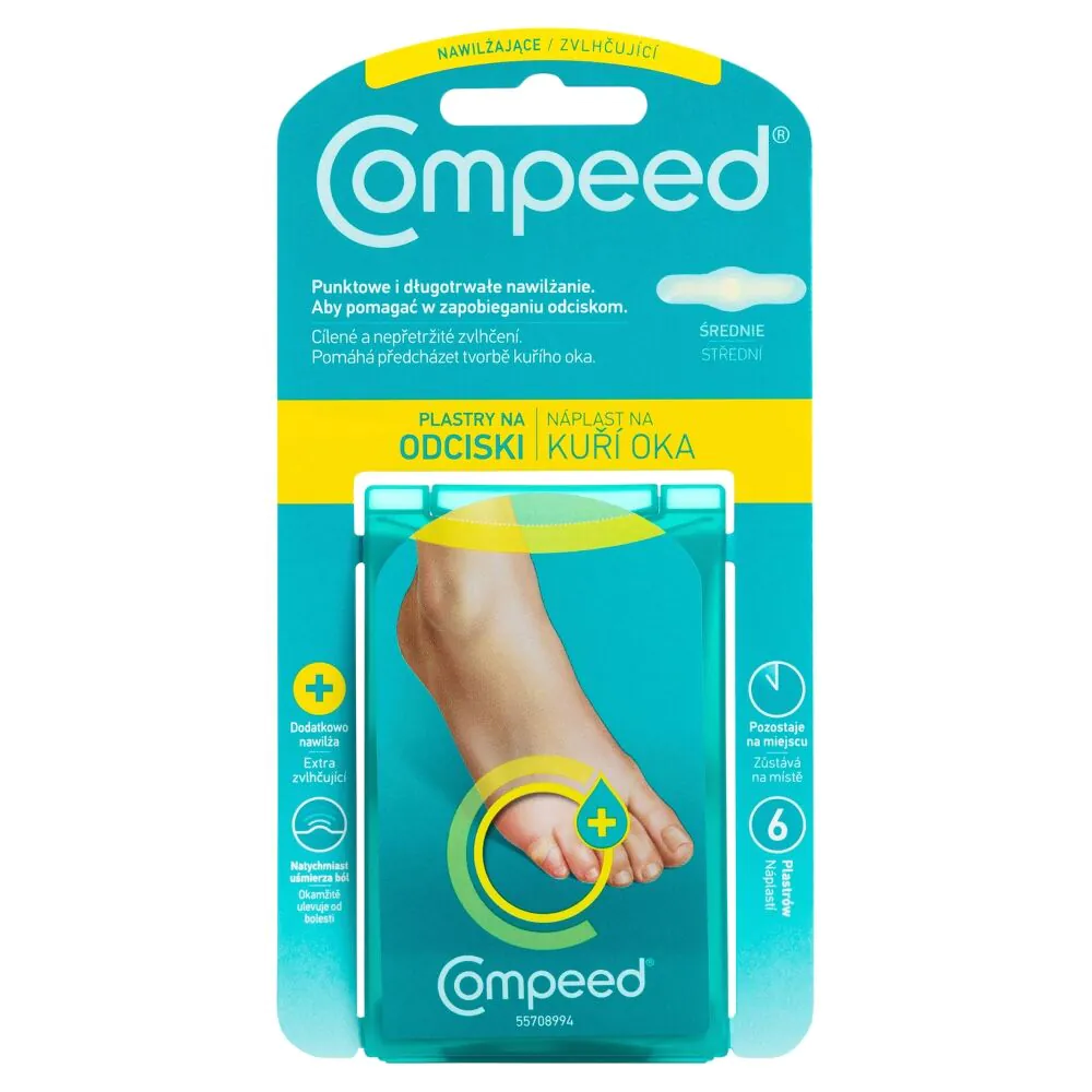 Compeed, Plastry na odciski nawilżające