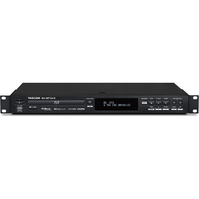 Tascam BD-MP1MKII lecteur multimédia et Blu-ray