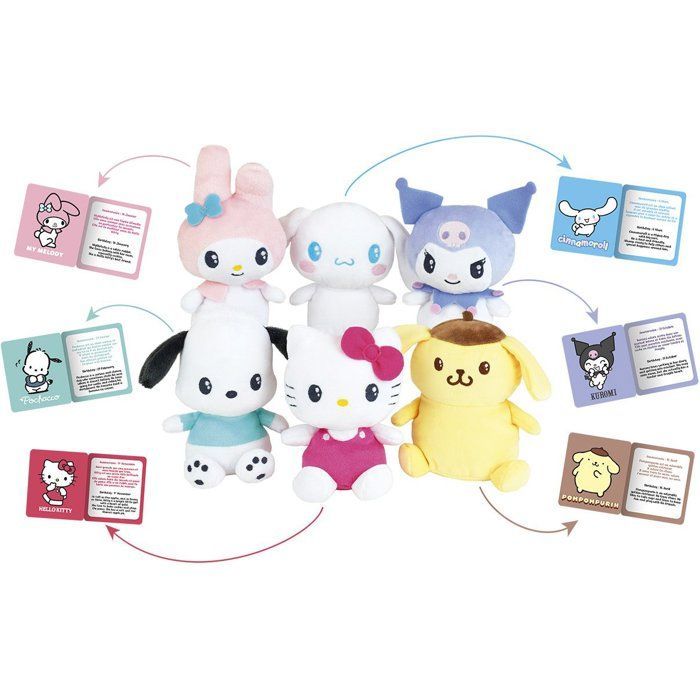 Kawaï Cinnamoroll plush toy - JEMINI - HELLO KITTY - 13 cm