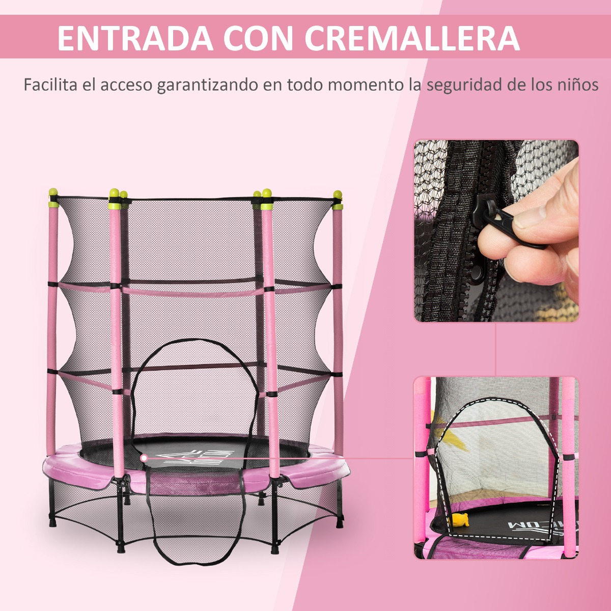  Trampolin Para Niños Homcom 342-008v01pk