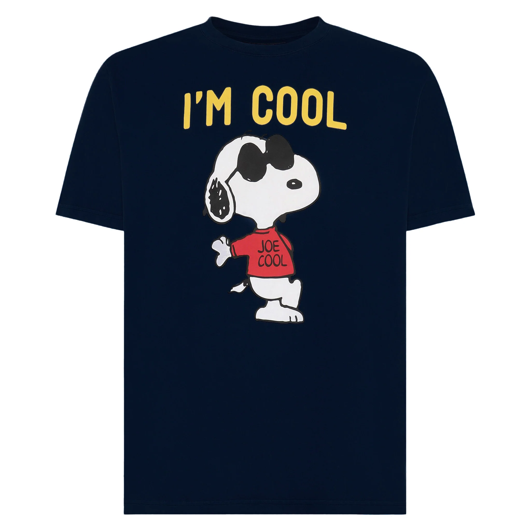 Snoopy T-shirt voor heren met de tekst 