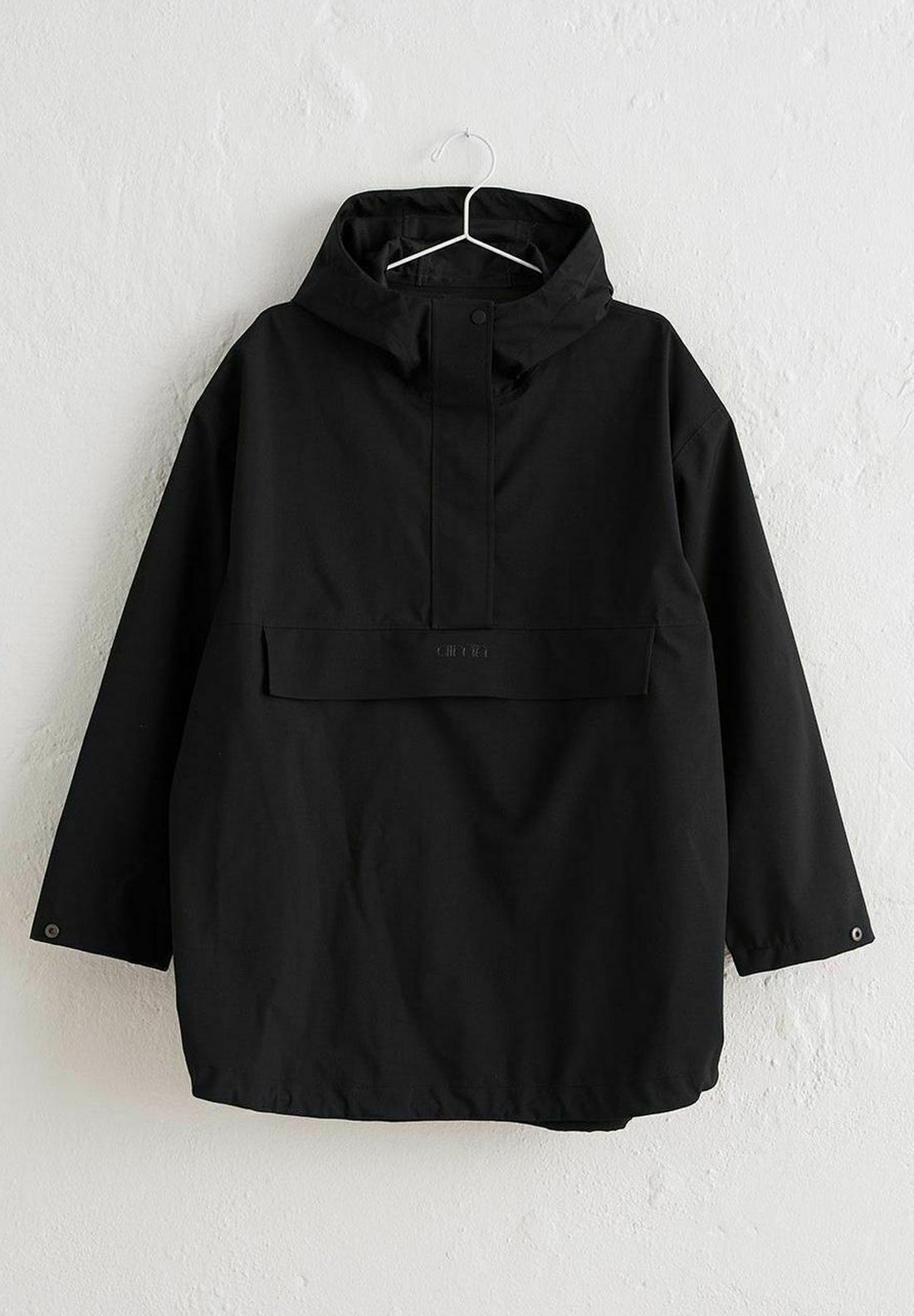 aim'n® OVERSIZED ANORAK - Giacca impermeabile - Nera