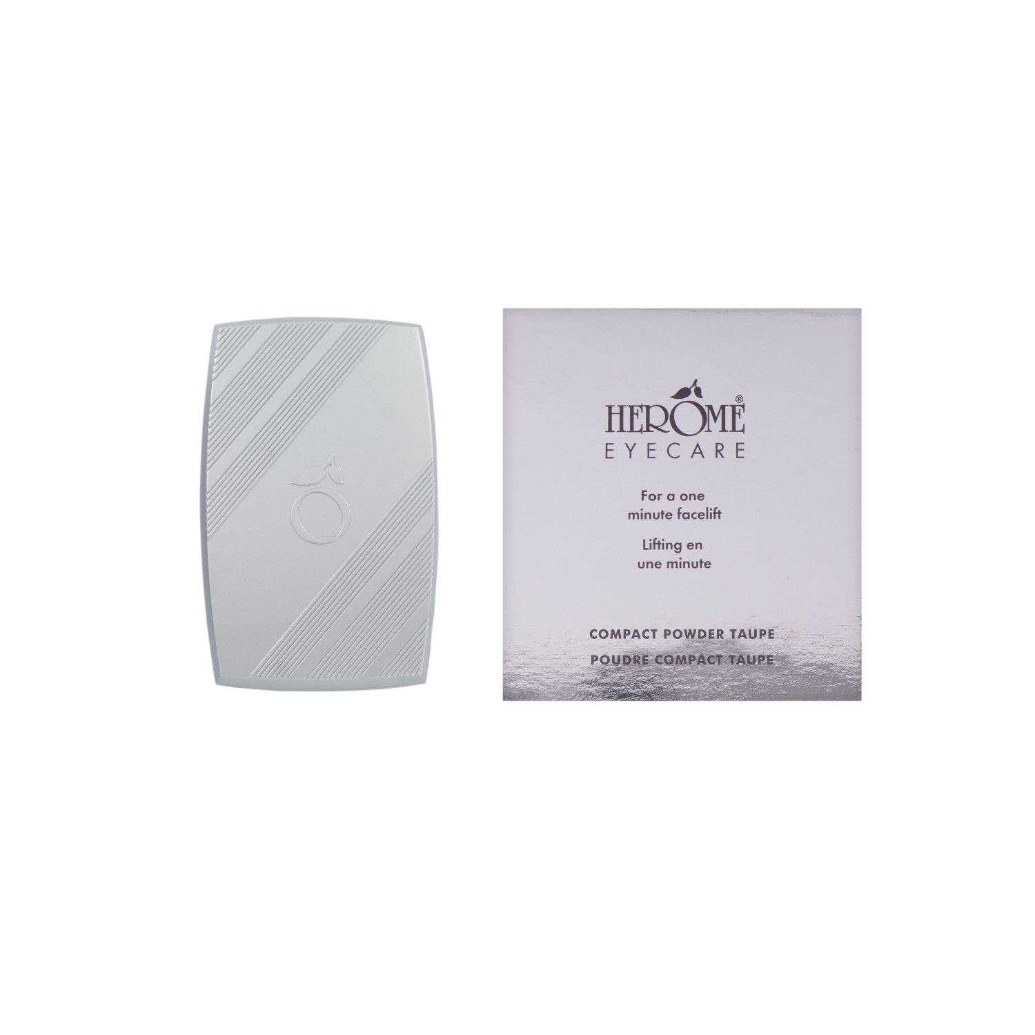 Poudre à sourcils Herome Cosmetics (poudre compacte) Noir profond - 1 pièce