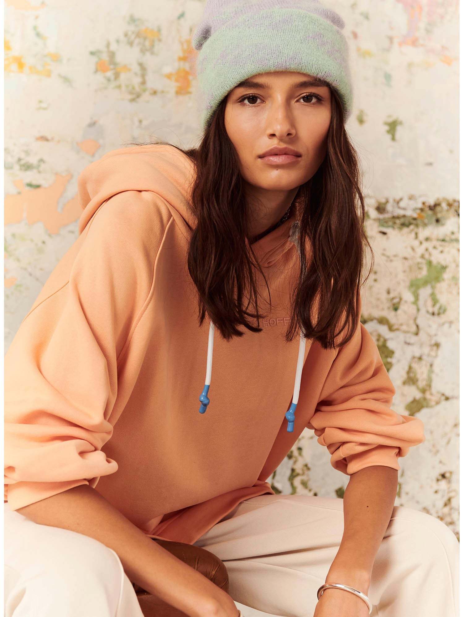NORFOLK HOODIE PEACH