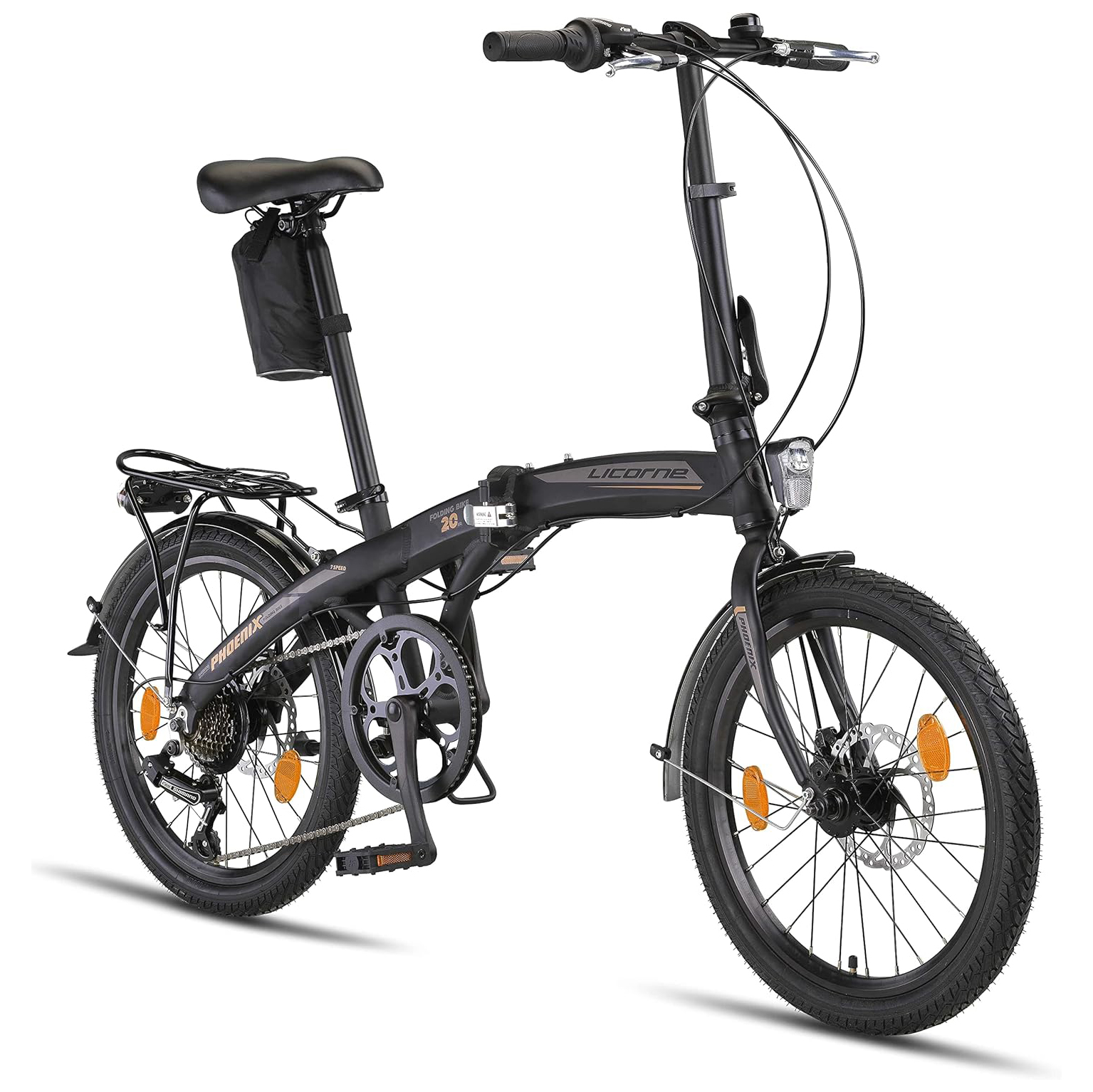Licorne Bike Phoenix 2D, 20palcové hliníkové skládací kolo