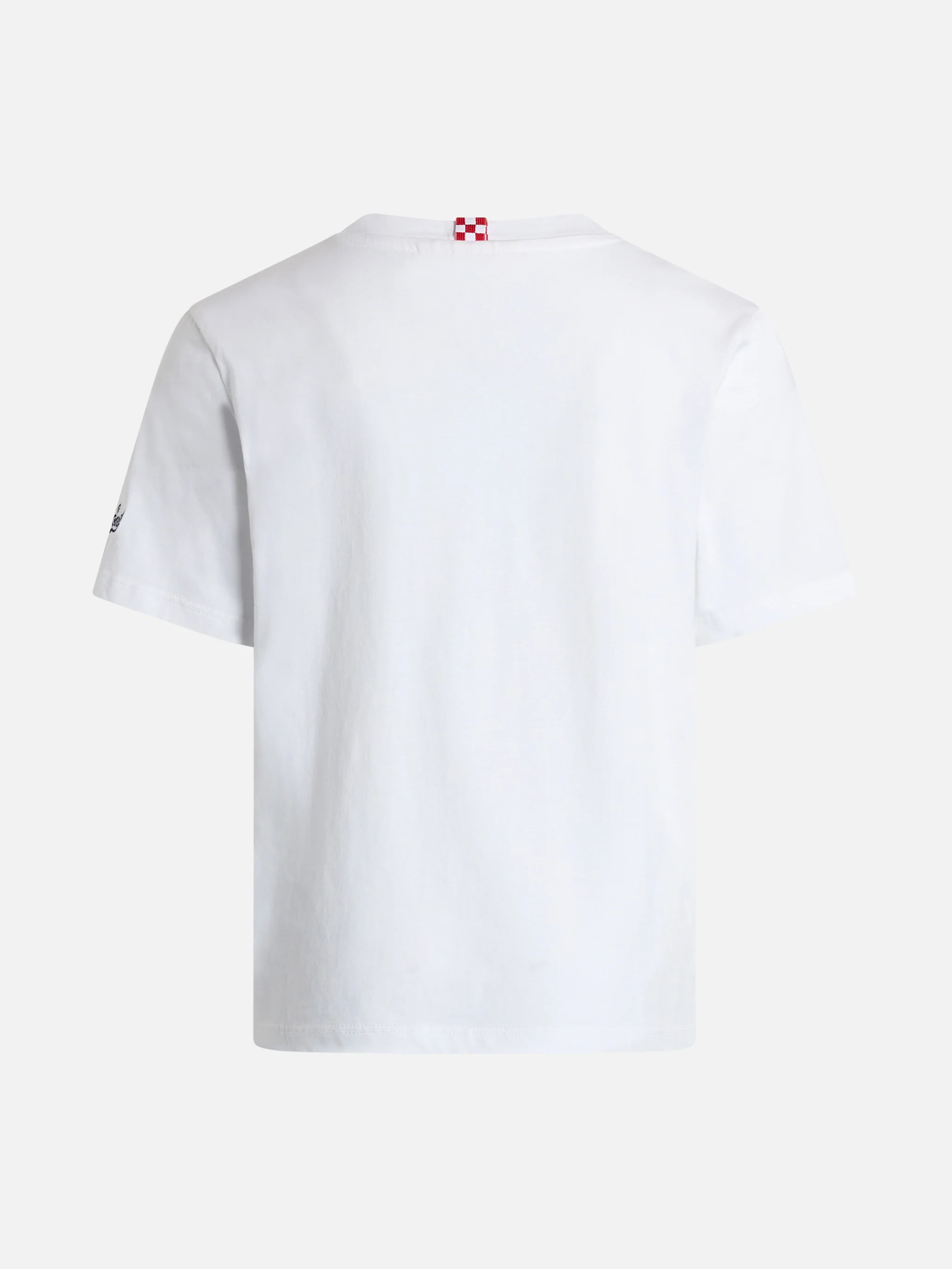 Kinder T-shirt van katoen met Forte dei Marmi Vespa Friends-print.