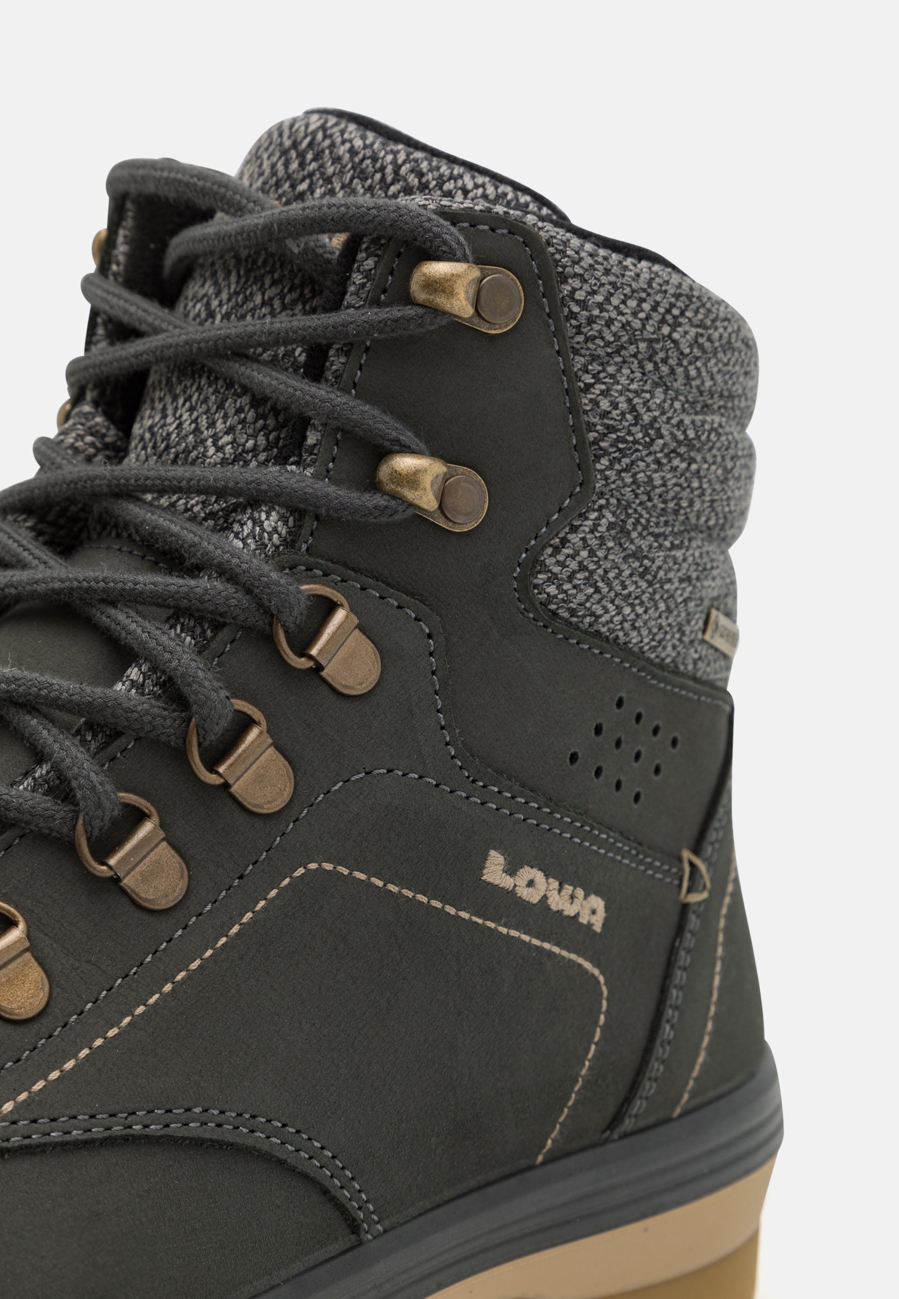 Lowa NERA GORE TEX - Wandelschoenen - antraciet/beige