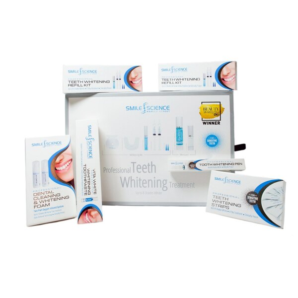 Kit de clareamento dental completo Smile Science Harley Street