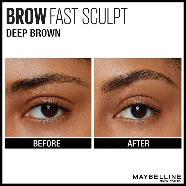 Мејбелин Њујорк маскара за обрве Brow Fast Sculp, нијанса 06 Deep Brown Wenkbrauw, 8,9 г