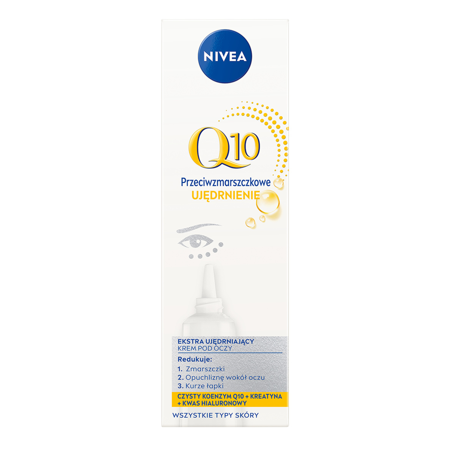 Nivea oční krém proti vráskám a zpevňující pleť 15ml Q10